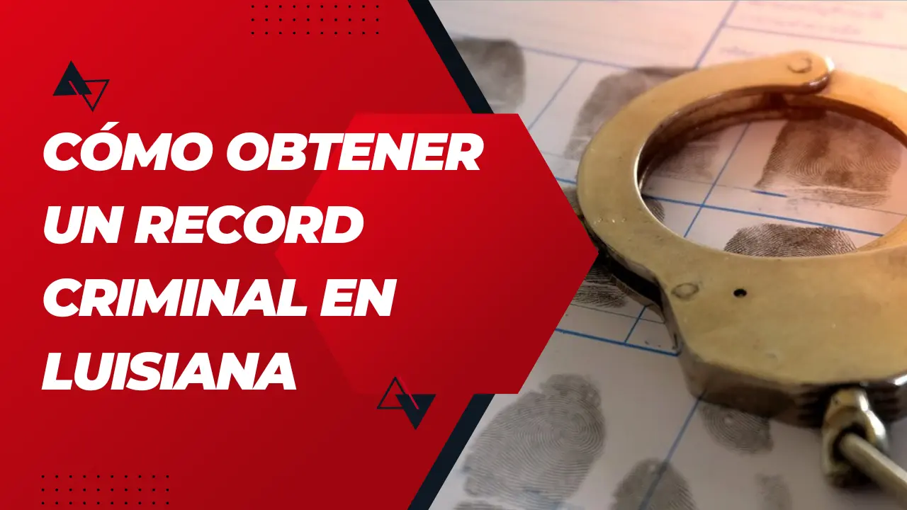 record criminal en luisiana