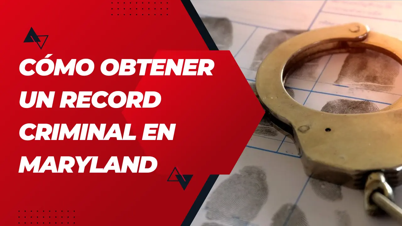 record criminal en Maryland